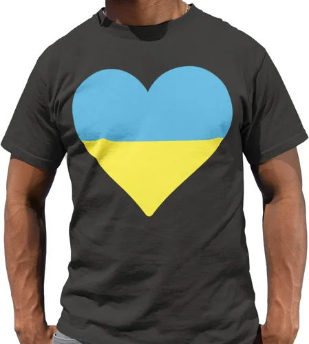 Vista 4 de Love Ukraine Heart Shirt