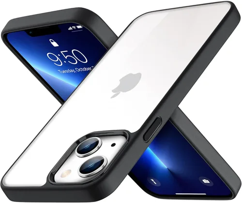 Vista 11 de ORIbox - Funda delgada para iPhone 13 Pro Max de 6.7 pulgadas, ajustada, delgada, con protección a prueba de golpes, con diseño transparente y mate