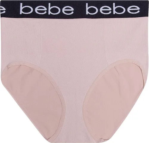 Vista 4 de bebe Bragas moldeadoras de cintura alta sin costuras para mujer