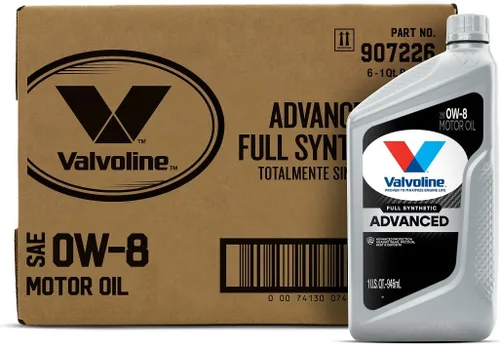 Vista 90 de Valvoline SynPower Full aceite sintético para motor, 1 Cuarto de galón, Ambar