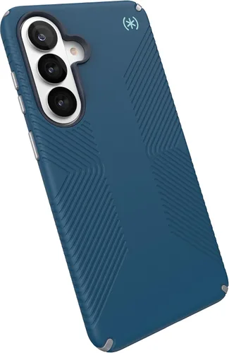 Vista 26 de Speck Funda para Samsung Galaxy S25 Plus, protección contra caídas de 13 pies, agarre antideslizante, funda para Samsung S25 Plus, bisel elevado