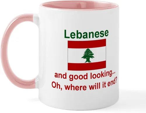 Vista 9 de CafePress #1 - Taza de café de cerámica libanesa de 11 oz (11.0 fl oz)
