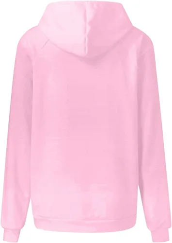 Vista 4 de Sudaderas con capucha para mujer, a la moda, para adolescentes, niñas, lindos trajes de gran tamaño, camisetas de 1989