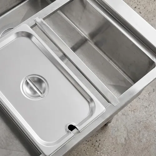 Vista 5 de 8 Pack 12.5 Inch Stainless Steel Cooler Divider Pan Dividers Adaptor Bars