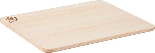 Vista 4 de Shun Cutlery - Tabla de cortar pequeña Hinoki, 10.75" x 8.25" pequeña tabla de cortar japonesa de madera para cocina, madera medianamente suave que
