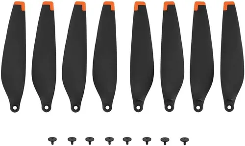 Vista 9 de 8 hélices para DJI Mini 3 Pro Drone 6030F Accesorios de utilería Menos reducción de ruido Hélice de liberación rápida (azul y blanco 8)