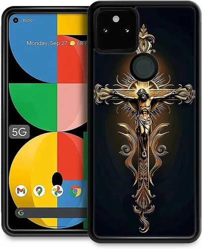Vista 131 de Compatible con Google Pixel 4A 5G Mobile Case Creative Acrylic Back Panel Silicona Edge Case Slim Protección Especialmente para Google Pixel 4A 5G