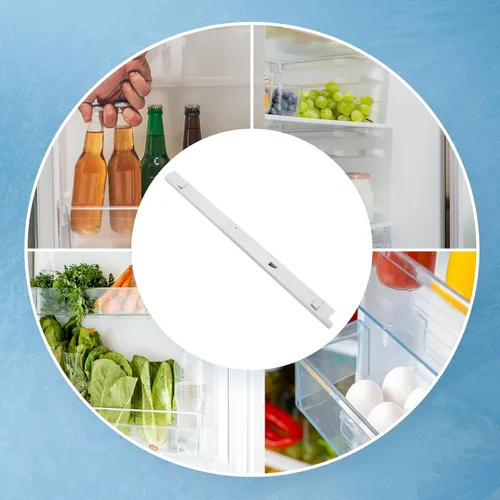 Vista 6 de HECASA 240530701 - Percha para frigorífico (derecha), riel deslizante compatible con Frigidaire Refrigerador Reemplazo para AP2116590 240460501