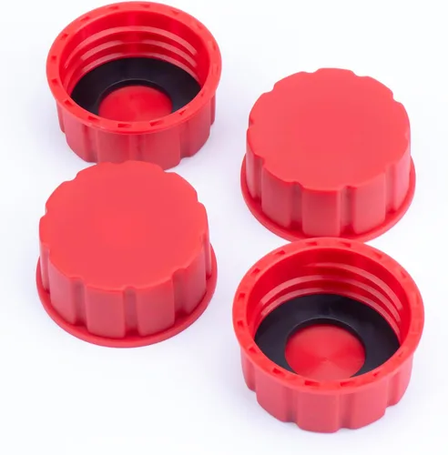 Vista 4 de Tapones para latas de gasolina de 5 galones, tapa de gas de rosca gruesa para gasolina, tanque de gas portátil, tapa de repuesto de latas de gas
