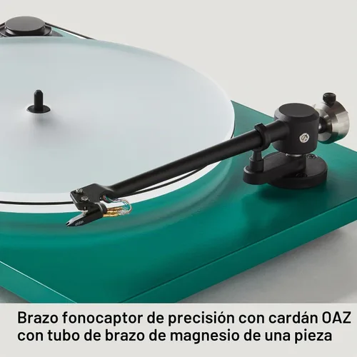 Vista 3 de U-Turn Audio - Tocadiscos Orbit Plus (Gen 2) con preamplificador incorporado, verde