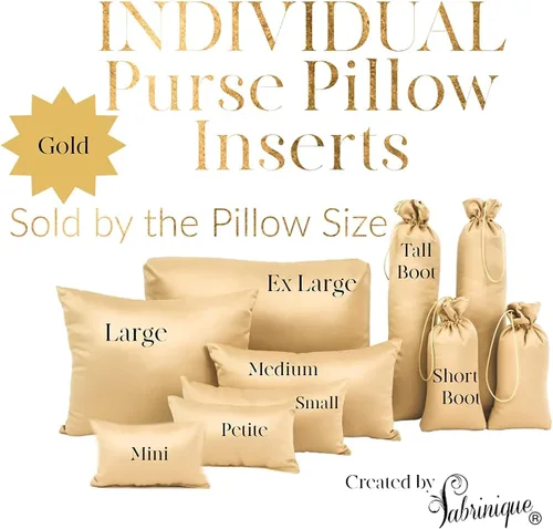 Vista 11 de Purse Insert Pillows - Custom Cushioned Handbag Fillers Shaper Inserts to Maintain Small to Large Purses