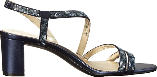 Vista 6 de Naturalizer Vanessa2 Sandalias de tacón con tiras adornadas con diamantes de imitación para mujer