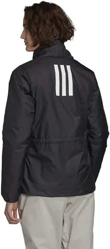 Vista 2 de adidas Chaqueta de invierno básica con aislamiento de 3 rayas para mujer