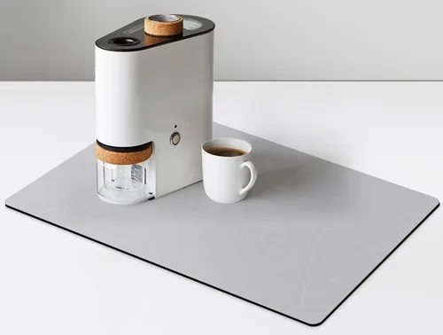 Vista 21 de Alfombrilla Divertida para Cafetera - Bandeja Espresso para Barra de Café Bajo Alfombrilla para Cafetera, Alfombrilla para Cafetera para Encimera