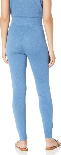 Vista 2 de The Drop Yara - Leggings de suéter acanalado sin cierre para mujer