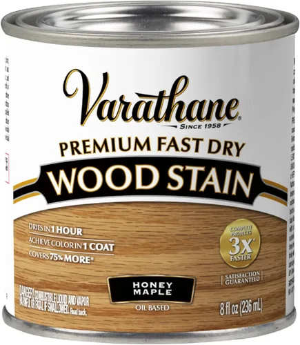 Vista 52 de Varathane 262023 - Tinte de madera prémium de secado rápido, Spring Oak, media pinta