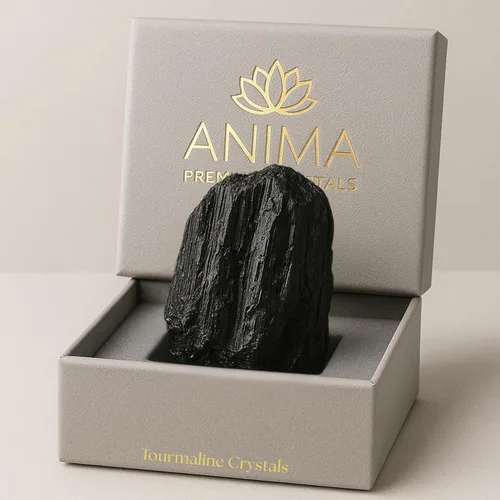 Vista 6 de Anima Cristal de Amatista - Piedra Natural Cruda de Amatista Púrpura Profunda Grande de 1.6-2" para Paz, Claridad, Sueño e Intuición - Elaborado
