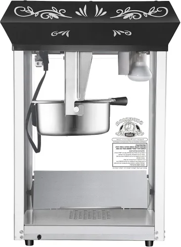 Vista 2 de MISC Máquina de encimera de palomitas de maíz-Acero inoxidable negro negro