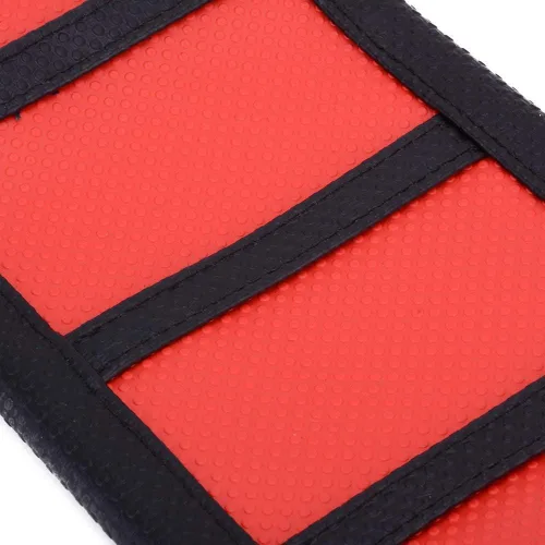 Vista 6 de AnXin Funda de asiento de motocicleta, agarre de goma suave para CRF250R 2004-2009 CRF450R 2003-2008 CRF250X CRF450X All Years Dirt Bike Rojo