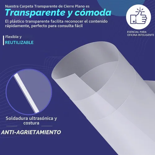 Vista 6 de JIKIOU Paquete de 30 carpetas transparentes para documentos con bolsillo para proyectos, tipo L, carpeta de plástico transparente A4/tamaño carta