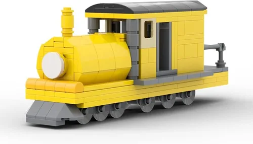 Vista 5 de Juego de bloques de construcción de figuras de Charles, juguetes de modelo de monstruo de tren araña de juego de terror, ladrillos de construcción