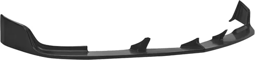 Vista 4 de Compatible con/repuesto para parachoques delantero, estilo STL, alerón de labio delantero de poliuretano, color negro, compatible con Chevorlet