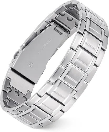 Vista 10 de Jecanori Pulseras magnéticas de fuerza 3X para hombre