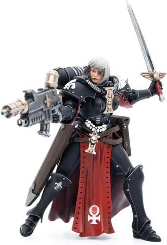 Vista 8 de Figuras de acción JoyToy 1/18 Warhammer 40k Mecha Joy Toy Modelo de Adepta Sororitas Hermana de Batalla Hermana Jurel