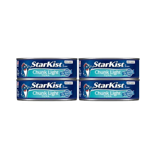 Vista 20 de StarKist Trozos de atún ligero en agua 25% menos de sodio, lata de 5 onzas
