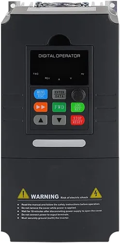 Vista 2 de ATO Inversor trifásico VFD de 5 hp 3.7 kW, 220V 3 impulsión de frecuencia variable de la salida de entrada de la fase VFD (220)