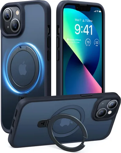 Vista 20 de TORRAS Funda magnética para 18 Pro, protección militar contra caídas 4X Negro