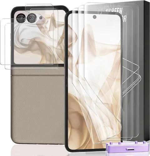 Vista 26 de 3 Pack for Amazfit Active 2 Screen Protector, Non-Tempered Glass Flexible Protection, HD Clear Protective Film