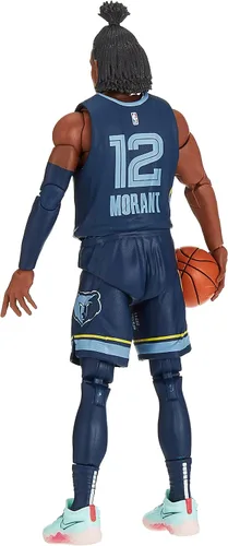 Vista 2 de Alineación Inicial Ja Morant (Memphis Grizzlies) Hasbro Figura de Acción Serie NBA 1