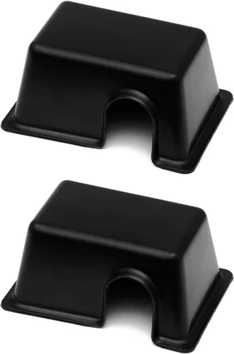 Vista 6 de Jungle Bob - Caja de piel rectangular para reptiles y serpientes - Plástico duradero - Crea un retiro oscuro para reducir el estrés de las mascotas