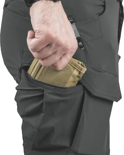 Vista 8 de helikon-tex Hombre Urban Tactical Pantalones Cortos 8.5" Taiga Verde