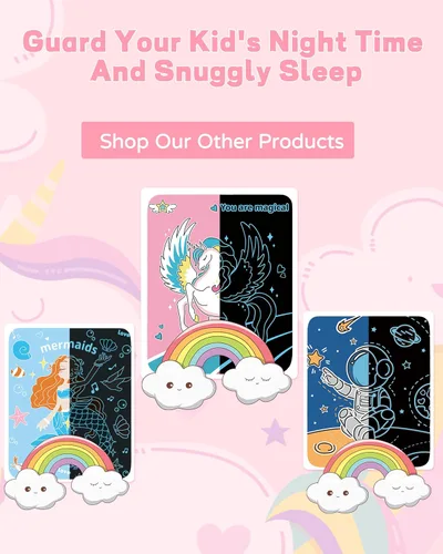 Vista 7 de Manta de unicornio que brilla en la oscuridad, regalos de unicornio para niñas de 2, 3, 4, 5, 6, 7, 8, 9, 10 años, manta de unicornio rosa suave