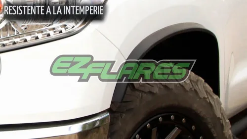 Vista 9 de EZ Flares - Guardabarros de goma de espuma flexible universal para todo terreno de extensión de 1 pulgada