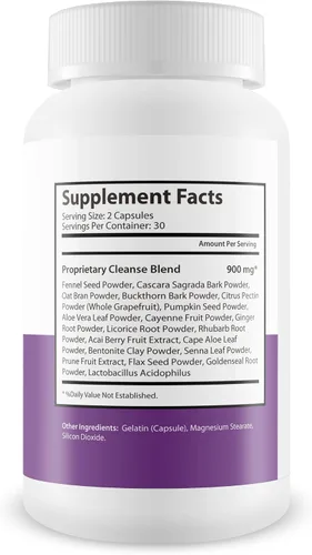 Vista 2 de Pro Herba RX KETO CLEANSE - Fórmula herbaria con probióticos - Limpieza Keto y desintoxicación naturalmente - Numerosos beneficios para la salud