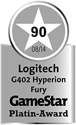 Vista 8 de Logitech G Ratón óptico para juegos 402 Hyperion Fury USB 8 botones, 910-004067 (Hyperion Fury USB 8 botones)