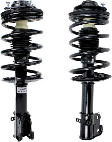 Vista 26 de Detroit Axle - Puntales 4WD para Ford Expedition Lincoln Navigator 1997-2002, 4 puntales completos con muelle helicoidal delantero trasero 1998 1999