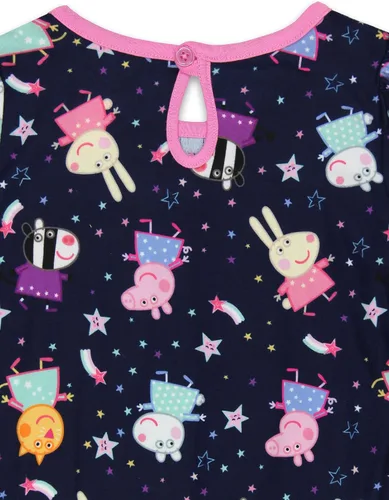Vista 5 de Peppa Pig Camisón de franela para niñas pequeñas