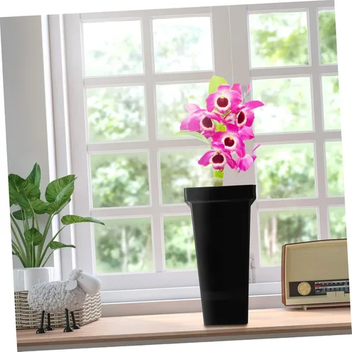 Vista 4 de Macetas decorativas de jardinería cubos de forma cuadrada para arreglos florales