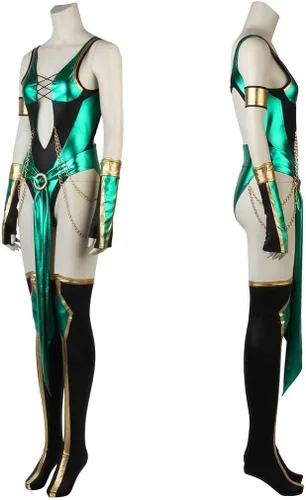 Vista 2 de CosplayDiy Traje de mujer para disfraz de cosplay MK X Jade
