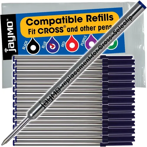 Vista 11 de Repuesto para Cross Selectip 8523 - Recambio de bolígrafo de gel - 6 negro