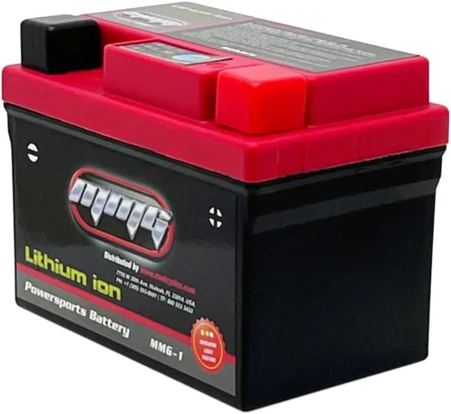 Vista 3 de Batería sellada de iones de litio MMG Powersport 12V 120CCA, reemplazo para YTX4L-BS YTX5L-BS YTZ5S para motocicletas, scooters, ATV, UTV