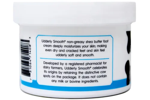 Vista 3 de Udderly Smooth Tarro de crema para pies, 8 onzas