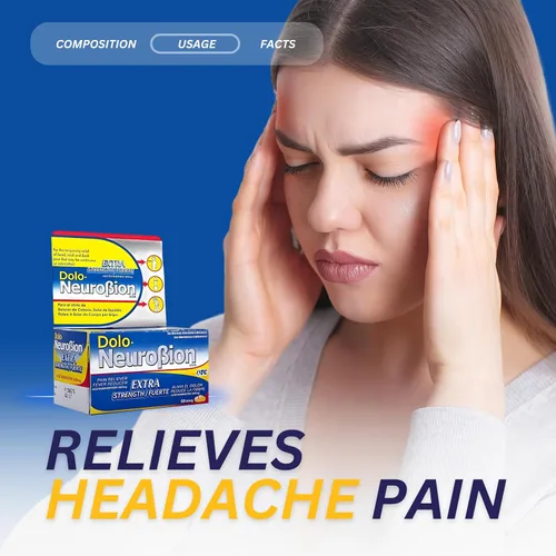 Vista 6 de Dolo Neurobion Analgésico, reductor de fiebre, extra fuerza. Alivia el Dolor, Reduce la Fiebre, Extra Fuerte. 60 tabletas. Acetaminofeno 500 mg