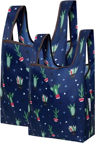 Vista 28 de Wrapables JoliBag Collection - Bolsa de compras reutilizable (juego de 2)