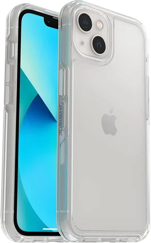 Vista 11 de OtterBox Funda para iPhone 13 (SOLAMENTE) de la Serie Symmetry - Negro, Ultra-Elegante, Compatible con Carga Inalámbrica, Bordes Elevados Protegen