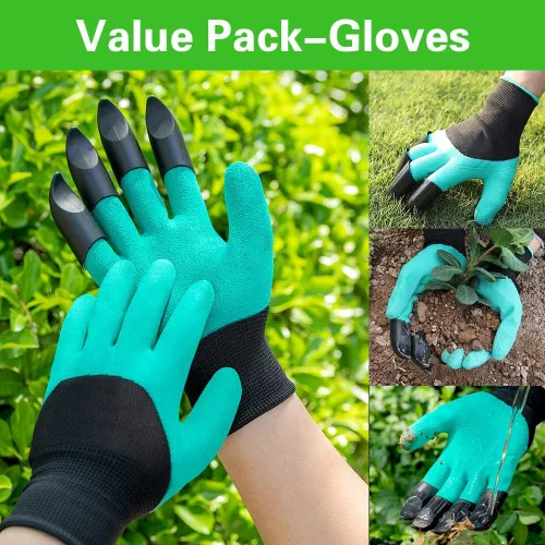 Vista 6 de Bakulyor 50 piezas de grapas verdes para paisajismo de 15 cm, estacas de césped artificial para jardín, calibre 11, grapas galvanizadas para césped
